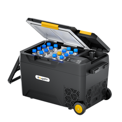BougeRV CRX2 31QT Battery Powered Insulated Dual-Zone Portable Fridge
