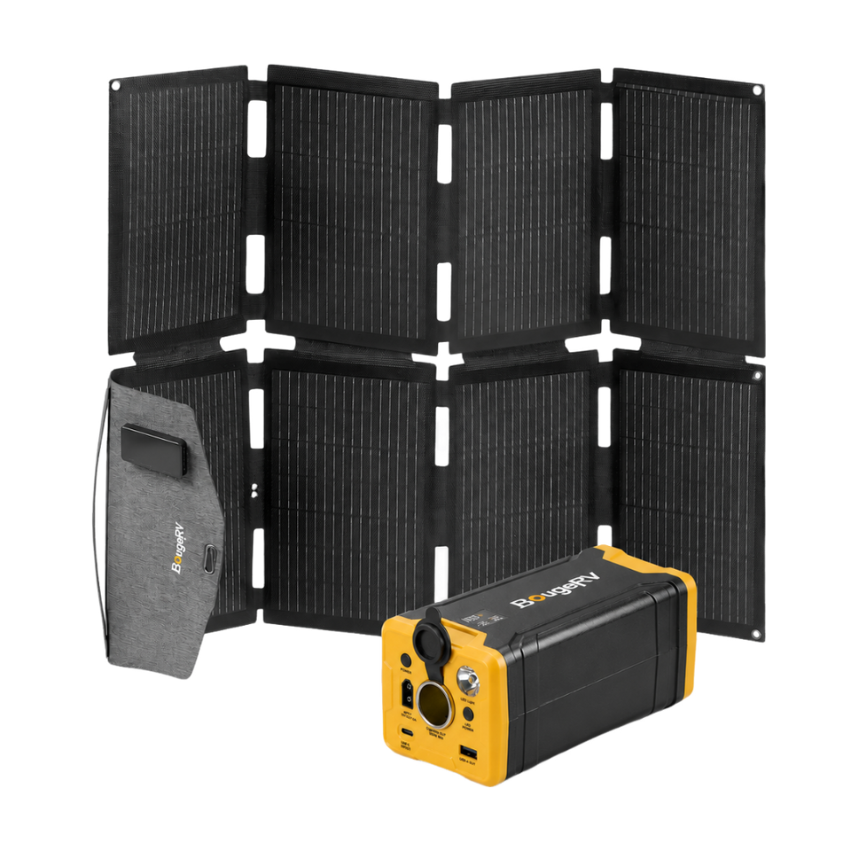 BougeRV 266Wh Portable Power Station for Fridge