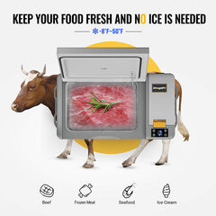 CRPRO30 30QT 12V Portable Fridge White