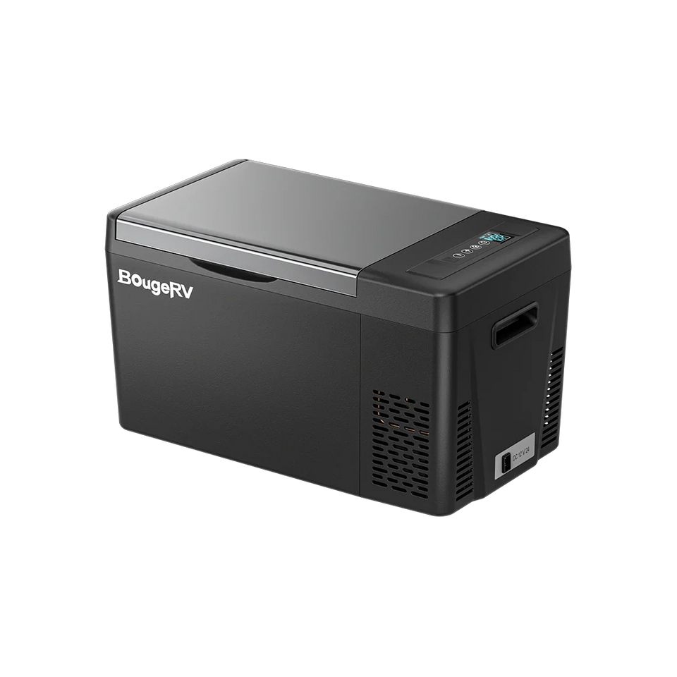 BougeRV 12V 23 Quart Portable Fridge Black For Travel