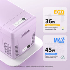 BougeRV 12V 23QT Colorful Purple Car Fridge (Refurbished)