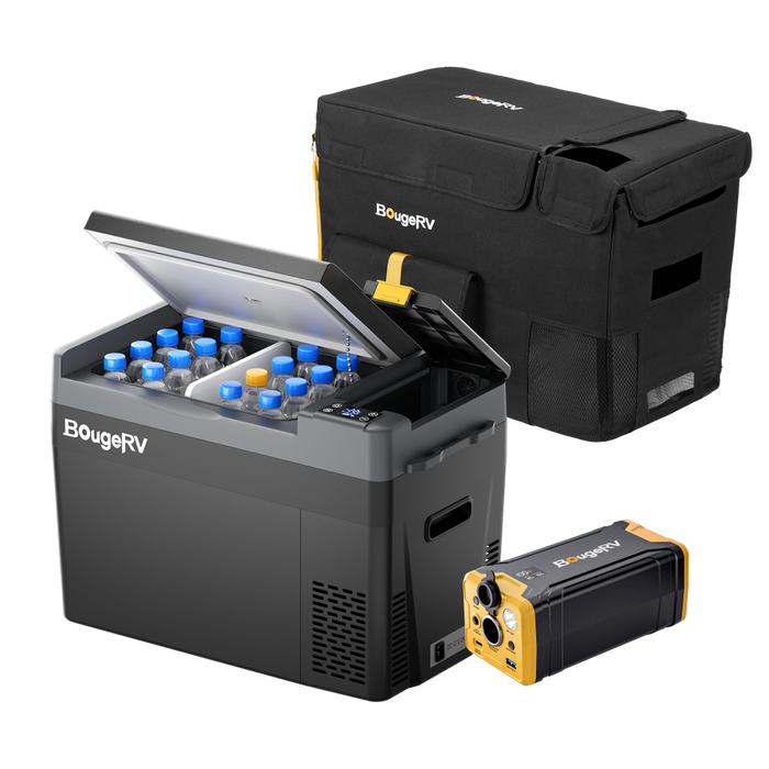 CRPRO30 30 Quart 12V Portable Car Fridge Kit