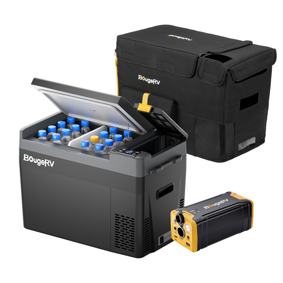 CRPRO30 30 Quart 12V Portable Car Fridge Kit