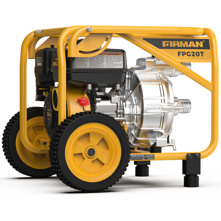 2-Inch Portable High Pressure Water and Semi-Trash Pump