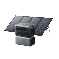 Anker SOLIX C2000 Gen2 Portable Power Station + BP2000 Expansion Battery Gen 2 + 400W Solar Panel