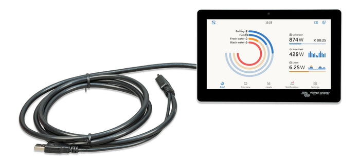 Victron GX Touch 70 Display Panel – 7" Touchscreen Monitor for Cerbo GX | RV Marine & Solar Systems