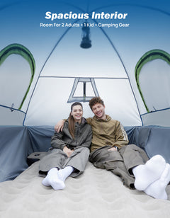 Pickup Truck Tent 2.0 PU2000mm Waterproof, Double-Layer