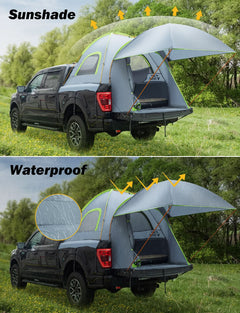 Pickup Truck Tent Bed Tent with Removable Awning