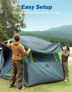 SUV Tailgate Tent with Rainfly, Double Door, 6–8 Person
