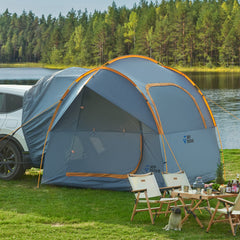 SUV Tailgate Tent with Rainfly, Double Door, 6–8 Person