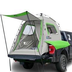 Automatic Truck Bed Tent with Rainfly – Quick Setup 2-Person Camping Tent