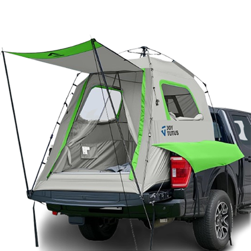 Automatic Truck Bed Tent with Rainfly – Quick Setup 2-Person Camping Tent
