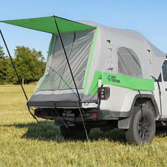 Inflatable Truck Bed Tent with Awning – 2 Person Pickup Camping Tent