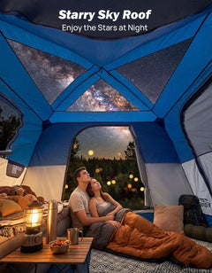 SUV Tent with Screen Porch and Awning