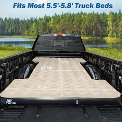 5.5–6.7ft Truck Bed Air Mattress, Inflatable Camping Mattress