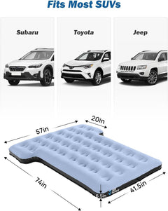 SUV Air Mattress with Electric Pump for Car Camping & Road Trips