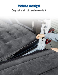 Truck Bed Air Mattress with Tailgate Extension – Compact Pickup Camping Bed