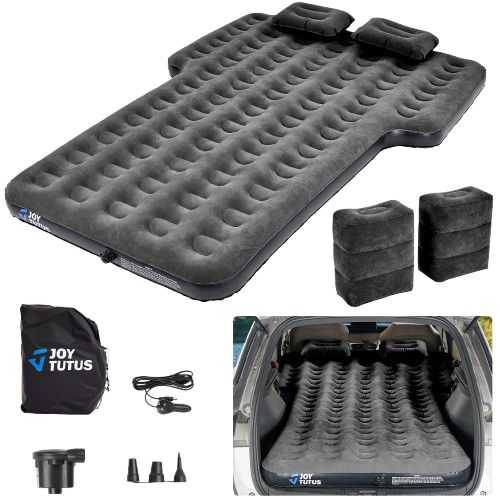 Large SUV Air Mattress with Extender – Car Camping Inflatable Bed