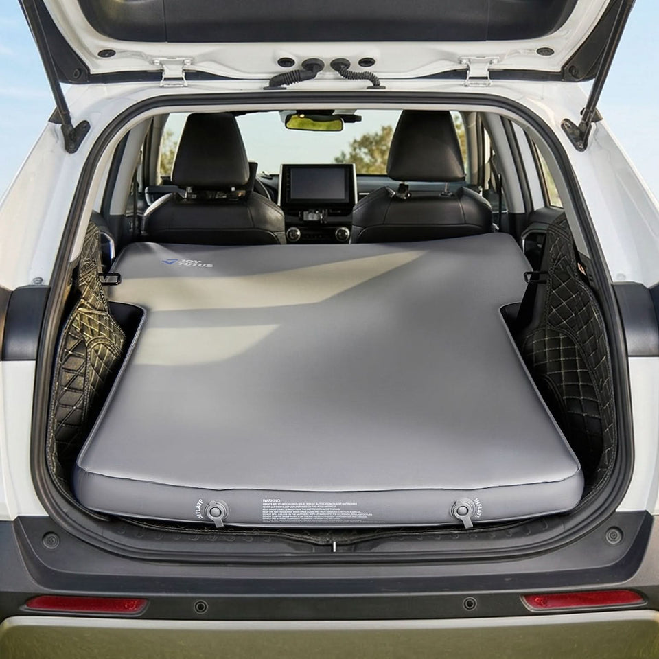SUV Camping Mattress – 4" Foam & Air Sleeping Pad for Car Camping Adventures