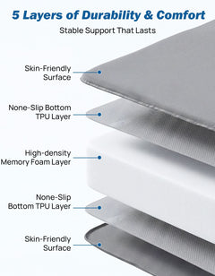 SUV Camping Mattress – 4" Foam & Air Sleeping Pad for Car Camping Adventures