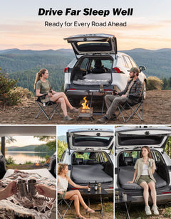 SUV Camping Mattress – 4" Foam & Air Sleeping Pad for Car Camping Adventures