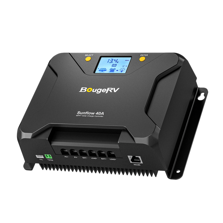 BougeRV Sunflow 40A MPPT Solar Charge Controller 12V/24V