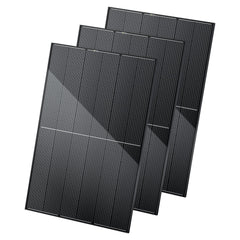 BougeRV 400 Watt 12V/24V Rigid Bifacial 10BB Mono Solar Panel