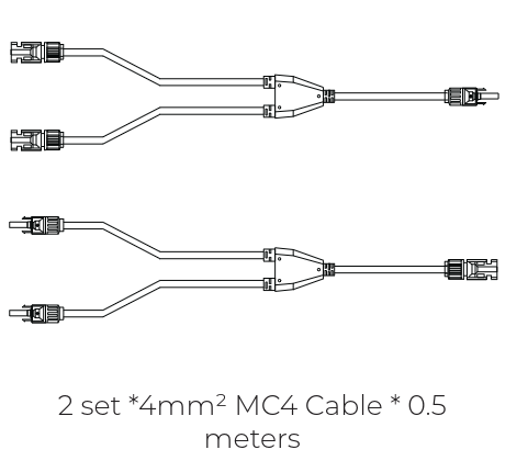 BLUETTI MC4 Cable