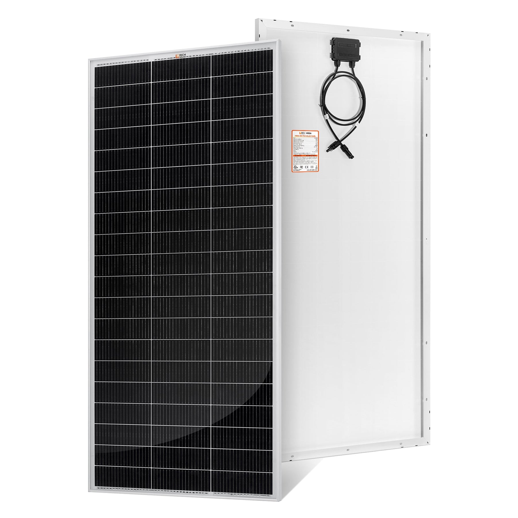 MEGA 200 MAX | 200 Watt 24 Volt Solar Panel