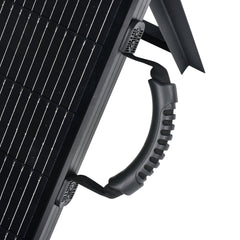 MEGA 200 Portable Briefcase Solar Panel | 200 Watt Portable Solar Panel | Powerful 12V Portable Solar Panel for Generators, Power Stations, Campers | High Efficiency