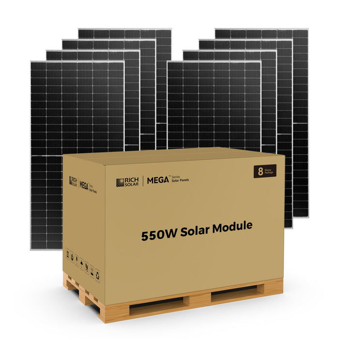 MEGA 550 | 550 Watt Bifacial Solar Panel