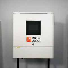 NOVA 6500S | 6500 Watt (6.5kW) 48 Volt Off-Grid Hybrid Solar Inverter | Premium 6500W 48V Hybrid Inverter for Campers, Cabins, Tiny Homes, ADUs, RVs, Off-Grid | Huge LCD Touchscreen with Ambient Lights | UL Certified
