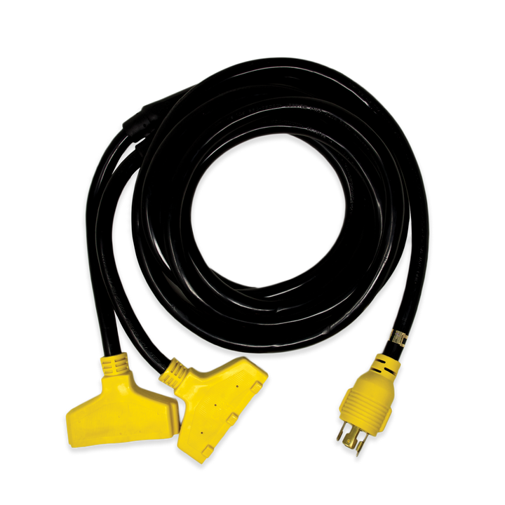 18FT Heavy Duty L14-30P to (6) 5-20R Power Cord