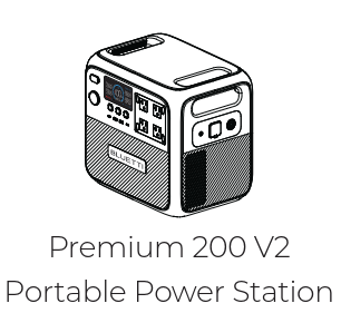 Premium 200 V2 Portable Power Station