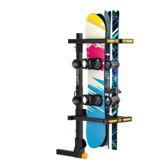 BougeRV Hitch Ski Snowboard Rack with Security Lock