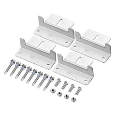 Z-Brackets | Mounting Hardware Z-Brackets with Screws | Designed for RICH SOLAR MEGA Series Solar Panels | Pack of Four