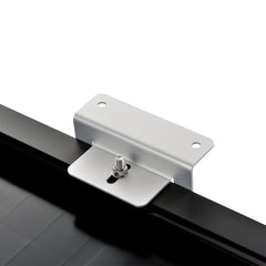 Z-Brackets | Mounting Hardware Z-Brackets with Screws | Designed for RICH SOLAR MEGA Series Solar Panels | Pack of Four