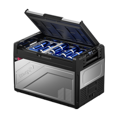 BougeRV Rocky V2.0 55QT Dual Zone 12V Portable Fridge