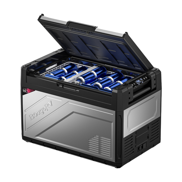 BougeRV Rocky V2.0 55QT Dual Zone 12V Portable Fridge - Fridge Only