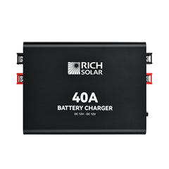 12V 40A DC-DC Battery Charger for RVs, Vans, Boats & Off-Grid Systems | Lithium & Lead-Acid