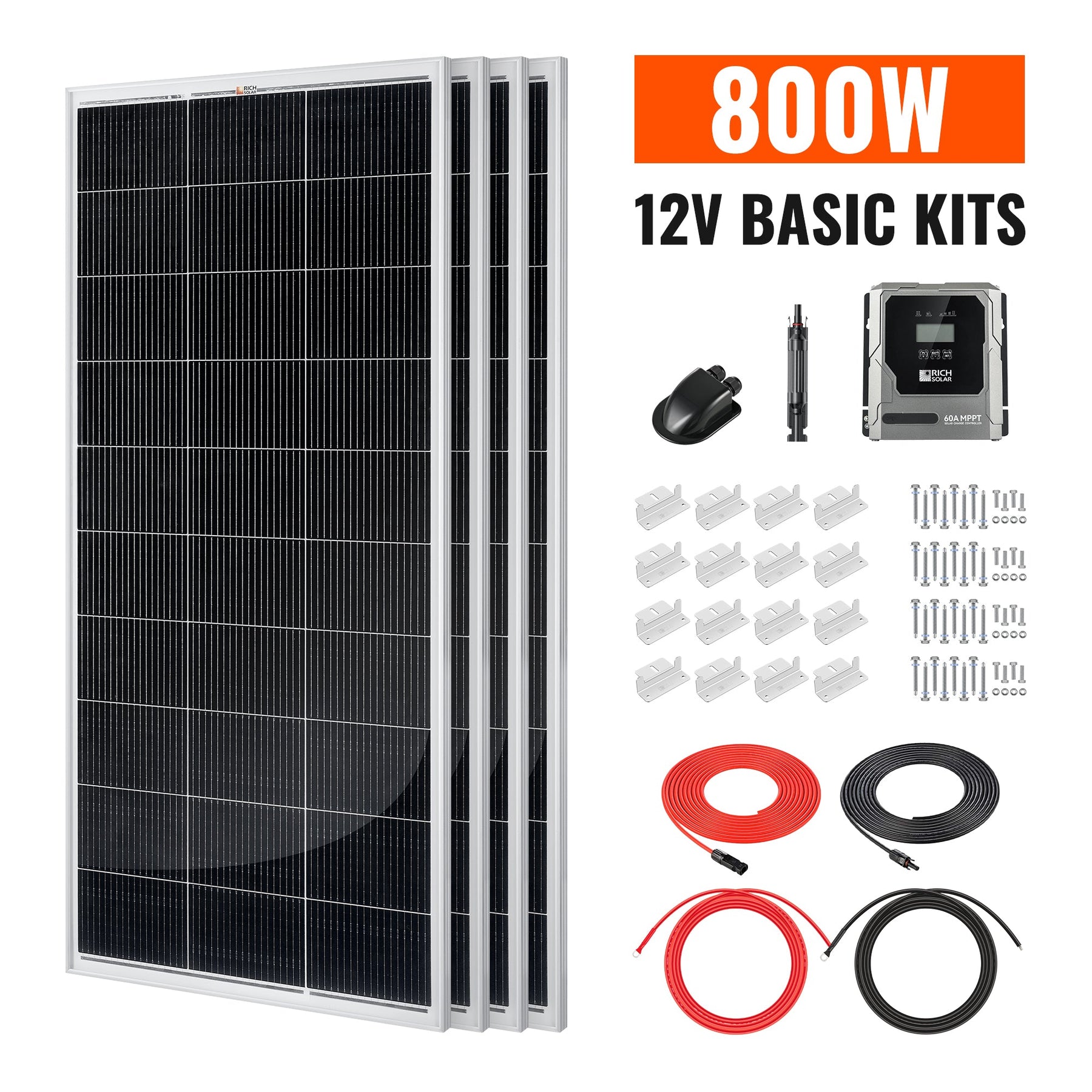800 Watt Solar Kit