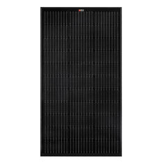 MEGA 100 ONYX | 100 Watt Solar Panel | Premier 12V Off-Grid Solar Panel for Vans, Campers, Boats | 25-Year Output Warranty