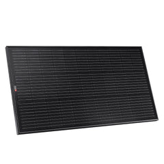 MEGA 100 ONYX | 100 Watt Solar Panel | Premier 12V Off-Grid Solar Panel for Vans, Campers, Boats | 25-Year Output Warranty