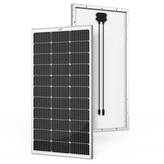 MEGA 100 | 100 Watt Solar Panel | Premier 12V Off-Grid Solar Panel for Vans, Campers, Boats | 25-Year Output Warranty
