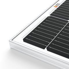 MEGA 100 | 100 Watt Solar Panel | Premier 12V Off-Grid Solar Panel for Vans, Campers, Boats | 25-Year Output Warranty