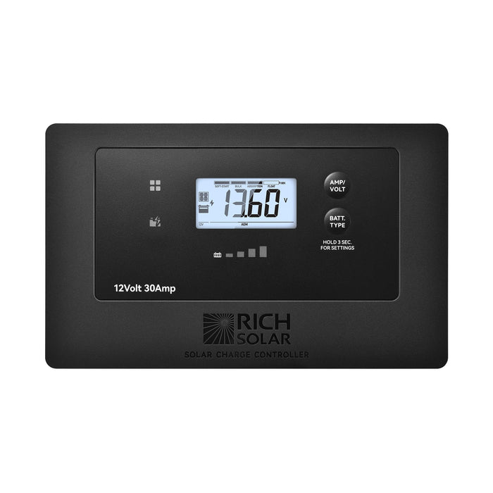 BRAVO AIR 30 | 30A Flush Mount PWM Solar Charge Controller