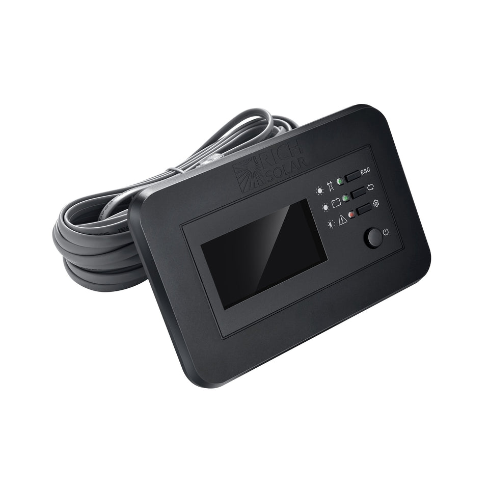 Rich Solar Inverter Remote Control with LCD & Bluetooth | Bypass Mode & Smart Charging