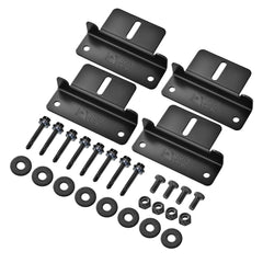 Z-Brackets | Mounting Hardware Z-Brackets with Screws | Designed for RICH SOLAR MEGA Series Solar Panels | Pack of Four