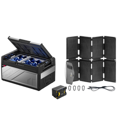 BougeRV Rocky V2.0 41QT Dual Zone 12V Portable Fridge