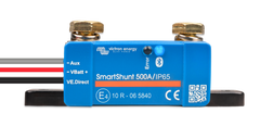 Victron SmartShunt 500A/50mV IP65 Bluetooth Battery Monitor – Waterproof Smart Battery Shunt for RV Marine & Solar Systems